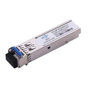 Gigabit fibre SFP singur modul optic BIDI 20km